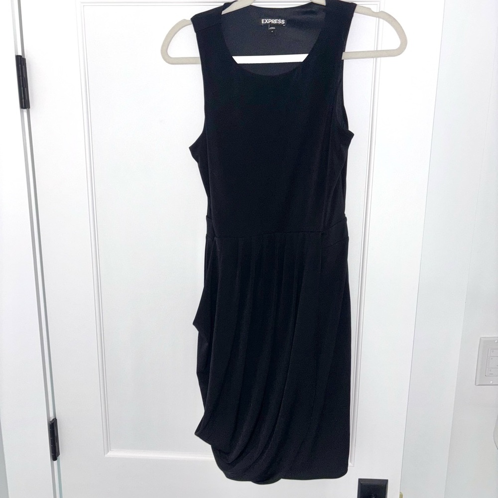 Express Women's Sleek Black Dress, Size 6